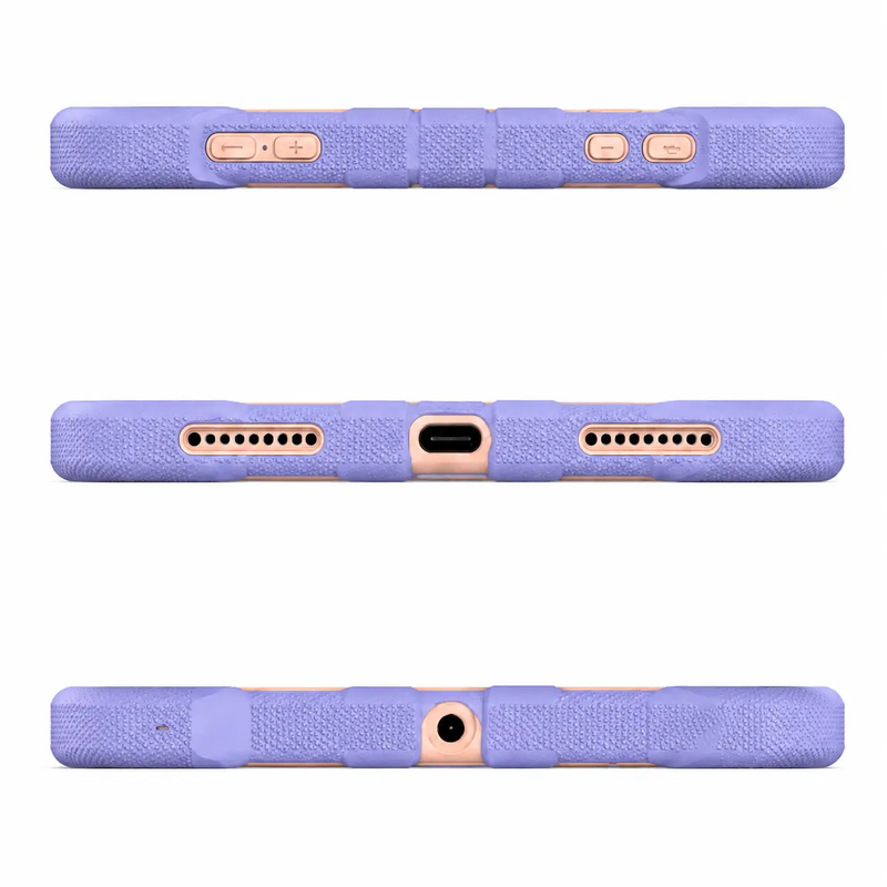 iPad Air 4th Generation 10.9 Inch Rugged Shockproof Case with Kickstand (Pink) by techplus