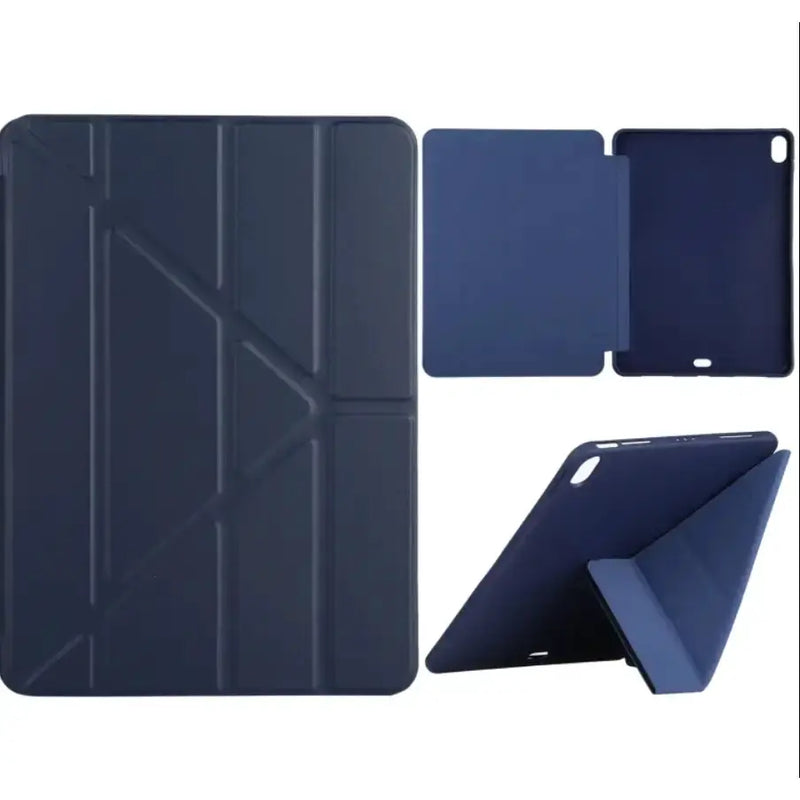 techplus iPad Air 5 10.9" Ultra Slim Smart Case – Lightweight Trifold Cover TechPlus iPad Air 5 Trifold Case 10.9 Inch Stand