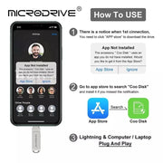 Flash Drive for iPad / iPhone - 64GB by 9eight5