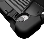 techplus iPad Mini 6 / Mini 7 Rugged Case – Shockproof Cover, Stand & Pencil Holder TechPlus iPad Mini Rugged Case With Stand Pencil Holder