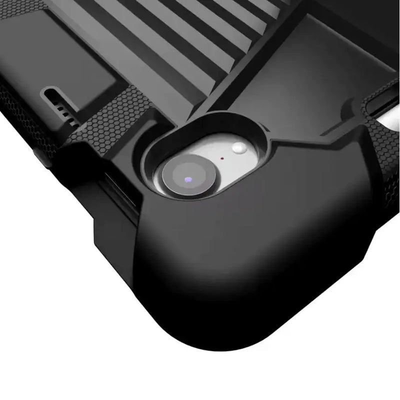 techplus iPad Mini 6 / Mini 7 Rugged Case – Shockproof Cover, Stand & Pencil Holder TechPlus iPad Mini Rugged Case With Stand Pencil Holder