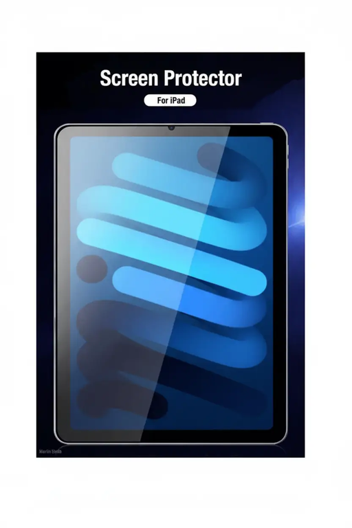 iPad Mini 7 9H Clear Tempered Glass Screen Protector by techplus