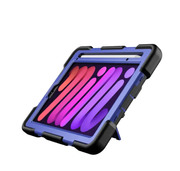 iPad Mini 6 / Mini 7 Rugged Case – Shockproof Cover, Stand & Pencil Holder by techplus