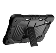 iPad Mini 6 / Mini 7 Rugged Case – Shockproof Cover, Stand & Pencil Holder by techplus