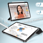techplus Ultra Thin PU Leather Magnetic Case For iPad Pro 11 2024 2025 With Pencil Holder Ultra Thin PU Leather Magnetic Case for iPad Pro 11