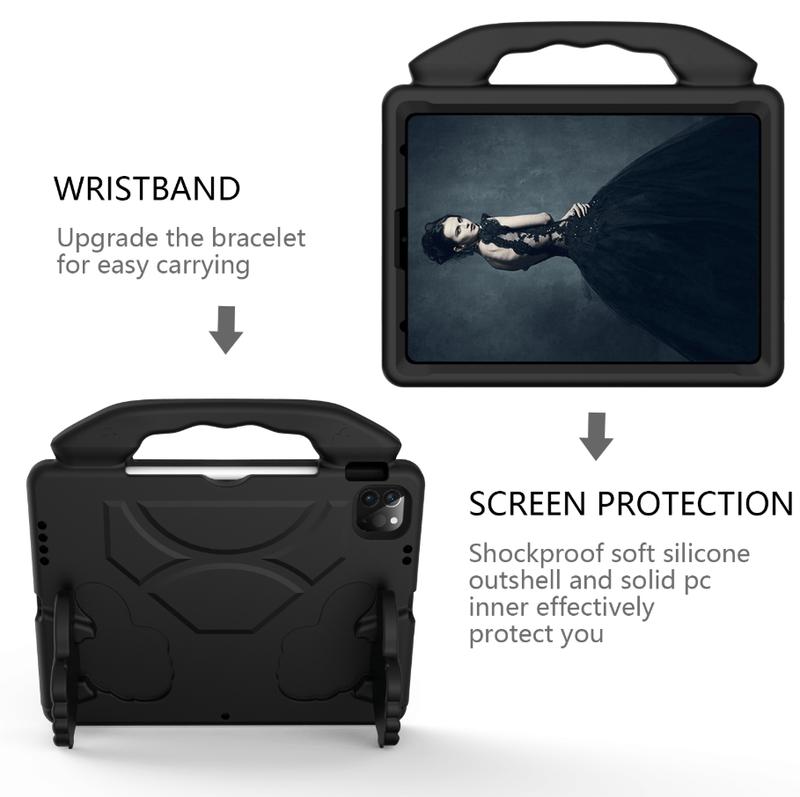 techplus EVA Protective Case For iPad Pro 11 Inch 2025 With Handle And Kickstand TechPlus EVA Protective Case for iPad Pro 11 2025