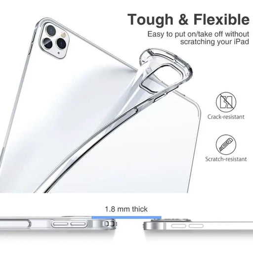 Clear Silicone Cover for iPad Pro 11” 2nd gen (2020) by 9eight5