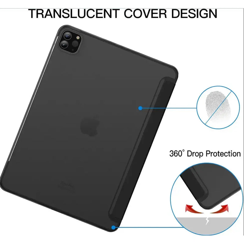 techplus iPad Pro 11 4th Gen (2022) Smart Case – Ultra Slim Protective Cover iPad Pro 11 Inch 4th Gen Ultra Slim Smart Case