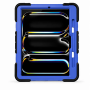 iPad Pro 11-Inch (M5) 2025 Rugged Shockproof Case with Kickstand (Blue) by techplus