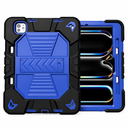 iPad Pro 11-Inch (M5) 2025 Rugged Shockproof Case with Kickstand (Blue) by techplus