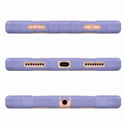 iPad Pro 11-Inch (M5) 2025 Rugged Shockproof Case with Kickstand (Pink) by techplus