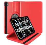techplus iPad Pro 11-inch M4 (2024) Rotating Case – 360° Slim Protective Cover with Stand (Red) iPad Pro 11-inch M4 (2024) Rotating Case – 360° Slim Protective Cover with Stand (Red)