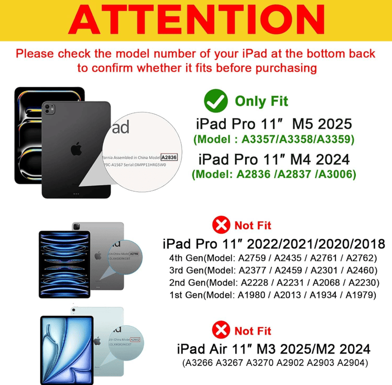 techplus iPad Pro 11" M5 (2025) Rotating Case – 360° Slim Protective Cover with Stand (Red) iPad Pro 11" M5 (2025) Rotating Case – 360° Slim Protective Cover with Stand (Red)