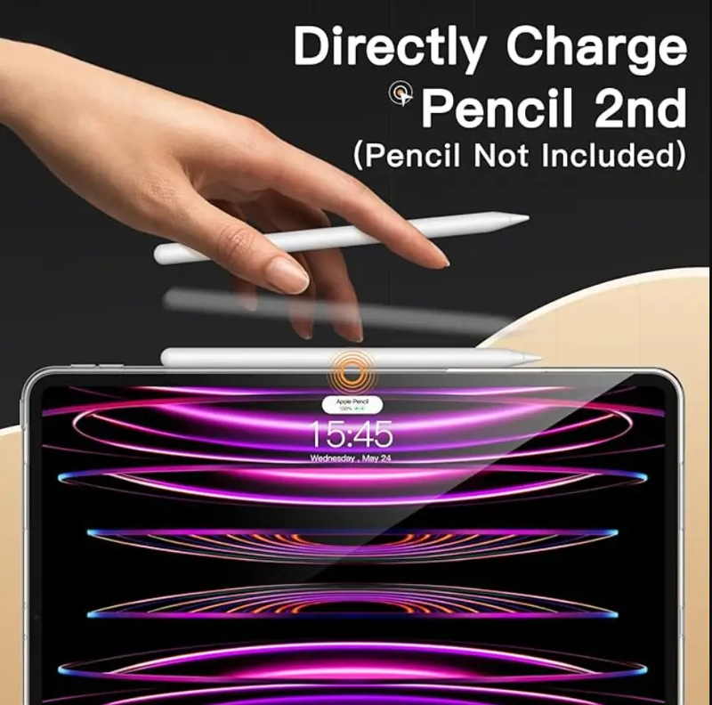 iPad Pro 12.9 Clear Shockproof Soft Case – 5th & 6th Gen (2021/2022) by techplus