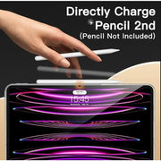 techplus iPad Pro 12.9 Clear Shockproof Soft Case – 5th & 6th Gen (2021/2022) Clear Shockproof Case For iPad Pro 12.9 5th Gen 2021