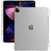 techplus iPad Pro 12.9 Clear Shockproof Soft Case – 5th & 6th Gen (2021/2022) Clear Shockproof Case For iPad Pro 12.9 5th Gen 2021