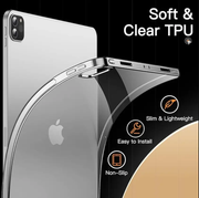 iPad Pro 12.9 Clear Shockproof Soft Case – 5th & 6th Gen (2021/2022) by techplus