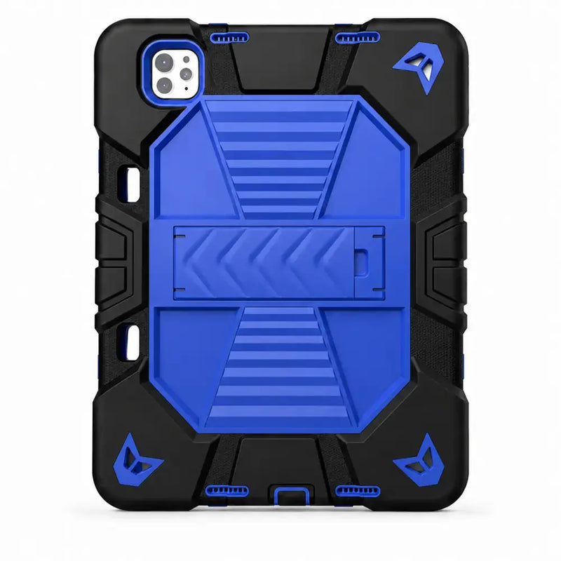 techplus Phone/Tablet Accessories iPad Pro 13-Inch (M5) 2025 Rugged Shockproof Case with Kickstand (Blue) iPad Pro 13-Inch (M5) 2025 Rugged Shockproof | Action Outdoors NZ