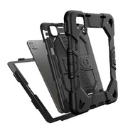 techplus Phone/Tablet Accessories iPad Pro 13-Inch (M5) 2025 Rugged Shockproof Case with Kickstand (Black) iPad Pro 13-Inch (M5) 2025 Rugged Shockproof | Action Outdoors NZ
