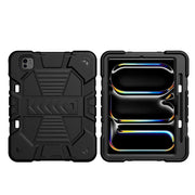 techplus Phone/Tablet Accessories iPad Pro 13-Inch (M5) 2025 Rugged Shockproof Case with Kickstand (Black) iPad Pro 13-Inch (M5) 2025 Rugged Shockproof | Action Outdoors NZ