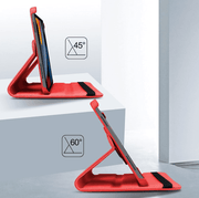 techplus iPad 8th Gen 10.2-inch (2020) Rotating Case – 360° Slim Protective Cover with Stand (Red) iPad 8th Gen 10.2-inch (2020) Rotating Case – 360° Slim Protective Cover with Stand (Red)
