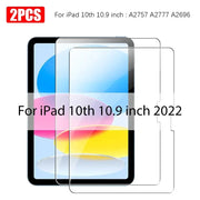 Screen Protectors - Tempered Glass for iPad (Pack of 2) (All iPad Models) by Habicare