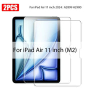 Screen Protectors - Tempered Glass for iPad (Pack of 2) (All iPad Models) by Habicare
