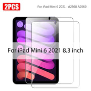 Screen Protectors - Tempered Glass for iPad (Pack of 2) (All iPad Models) by Habicare