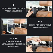 Headrest Holder for iPad & Tablet by 9eight5