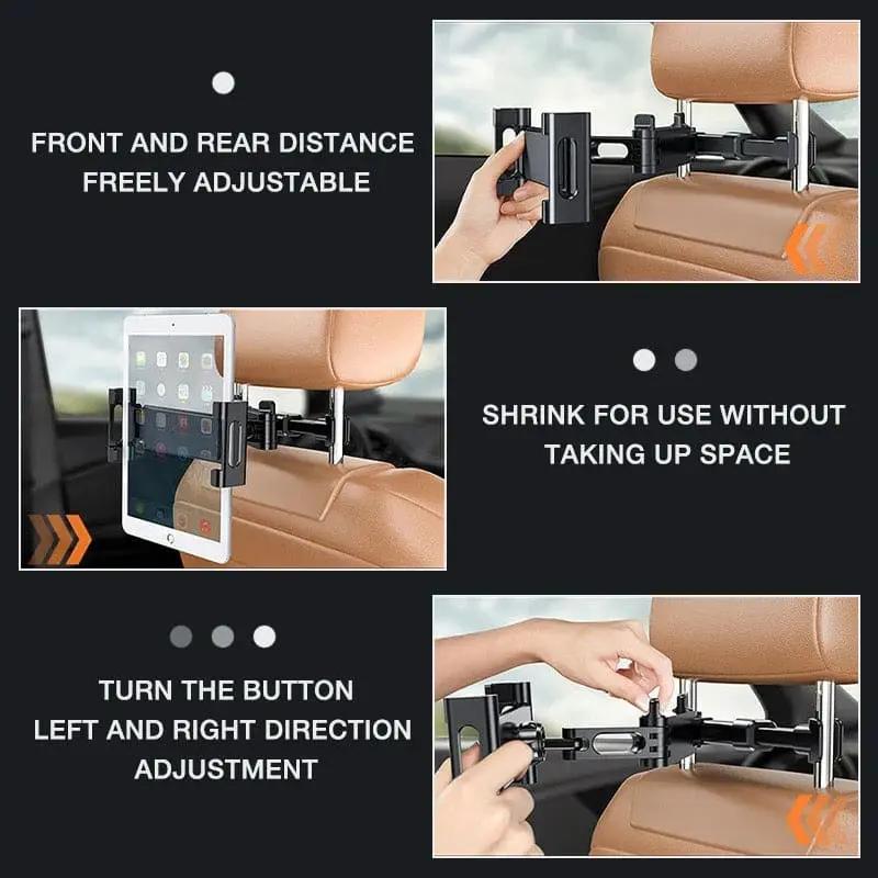 Headrest Holder for iPad & Tablet by 9eight5