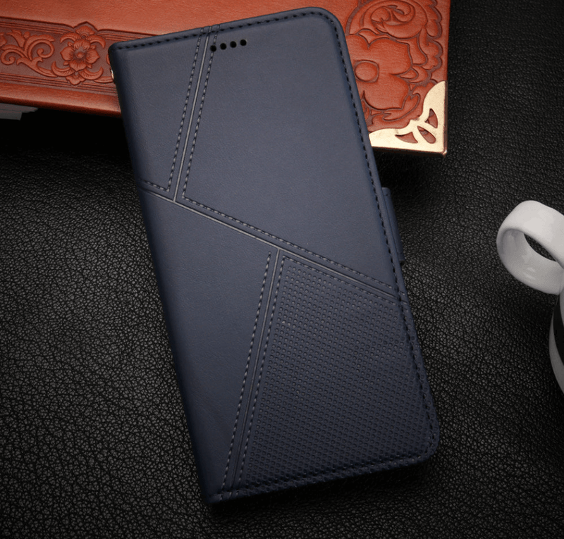 techplus Mobile Phone Case iPhone 18 Pro Flip Wallet Case Cowhide Dot Pattern iPhone 18 Pro Flip Wallet Case Cowhide Dot Pattern