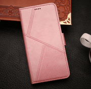 techplus Mobile Phone Case iPhone 18 Pro Flip Wallet Case Cowhide Dot Pattern iPhone 18 Pro Flip Wallet Case Cowhide Dot Pattern