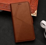 techplus Mobile Phone Case iPhone 18 Pro Flip Wallet Case Cowhide Dot Pattern iPhone 18 Pro Flip Wallet Case Cowhide Dot Pattern