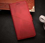 techplus Mobile Phone Case iPhone 18 Pro Max Flip Wallet Case Cowhide Dot Pattern iPhone 18 Pro Max Flip Wallet Case Cowhide Dot Pattern