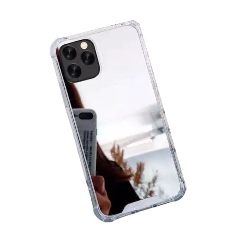 Silicone Case for iPhone 11 Pro Max (Silver Mirror) by 9eight5
