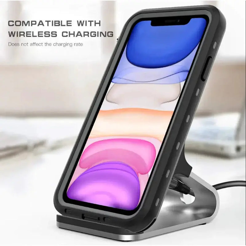 techplus iPhone 11 Pro Max Waterproof Case Redpepper Full Protective Cover Redpepper IPhone 11 Pro Max Waterproof Case