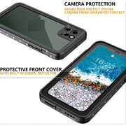 techplus iPhone 11 Pro Max Waterproof Case Redpepper Full Protective Cover Redpepper IPhone 11 Pro Max Waterproof Case