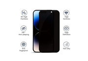 iPhone 13 Mini Privacy Tempered Glass Screen Protector – 9H Anti-Spy by techplus
