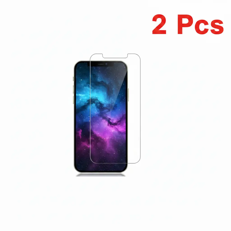 iPhone 13 Mini Glass Screen Protector (2 pack) by techplus