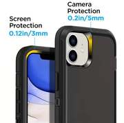 iPhone 12 Heavy Duty Shockproof Case by techplus