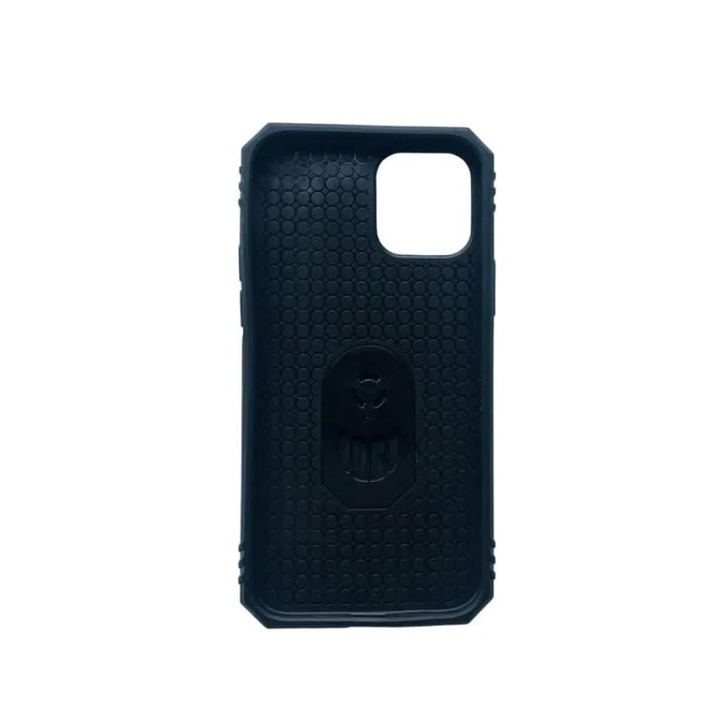 Rugged Armor Case for iPhone 12/iPhone 12 Pro (6.1”) (Black) by 9eight5