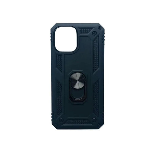 Rugged Armor Case for iPhone 12 Pro Max (6.7”) (Black) by 9eight5