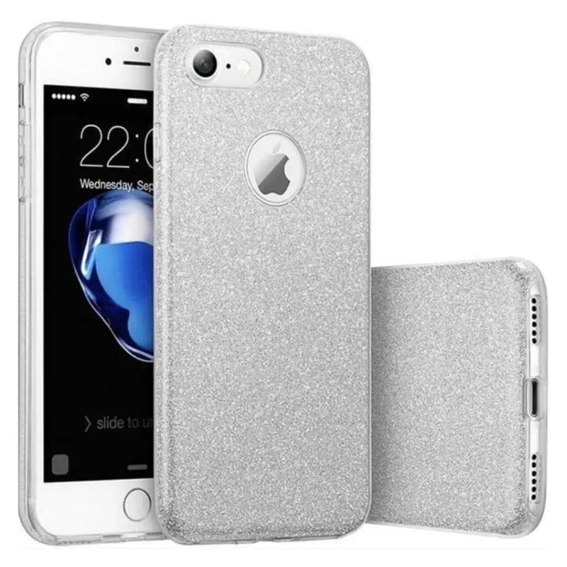Hard Plastic Case for iPhone 12 Pro Max (6.7”) (Silver) by 9eight5