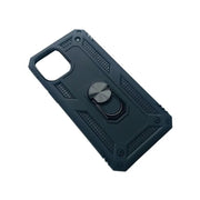 Rugged Armor Case for iPhone 12 Pro Max (6.7”) (Black) by 9eight5