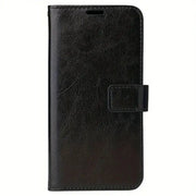 techplus Mobile Phone Case iPhone 12 Pro Max Flip PU Leather Wallet Case (Black) iPhone 12 Pro Max Flip PU Leather Wallet Case (Black)