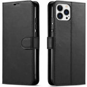 techplus Mobile Phone Case iPhone 12 Pro Max Flip PU Leather Wallet Case (Black) iPhone 12 Pro Max Flip PU Leather Wallet Case (Black)