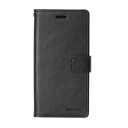iPhone 12 Pro Max Flip PU Leather Wallet Case (Black) by techplus
