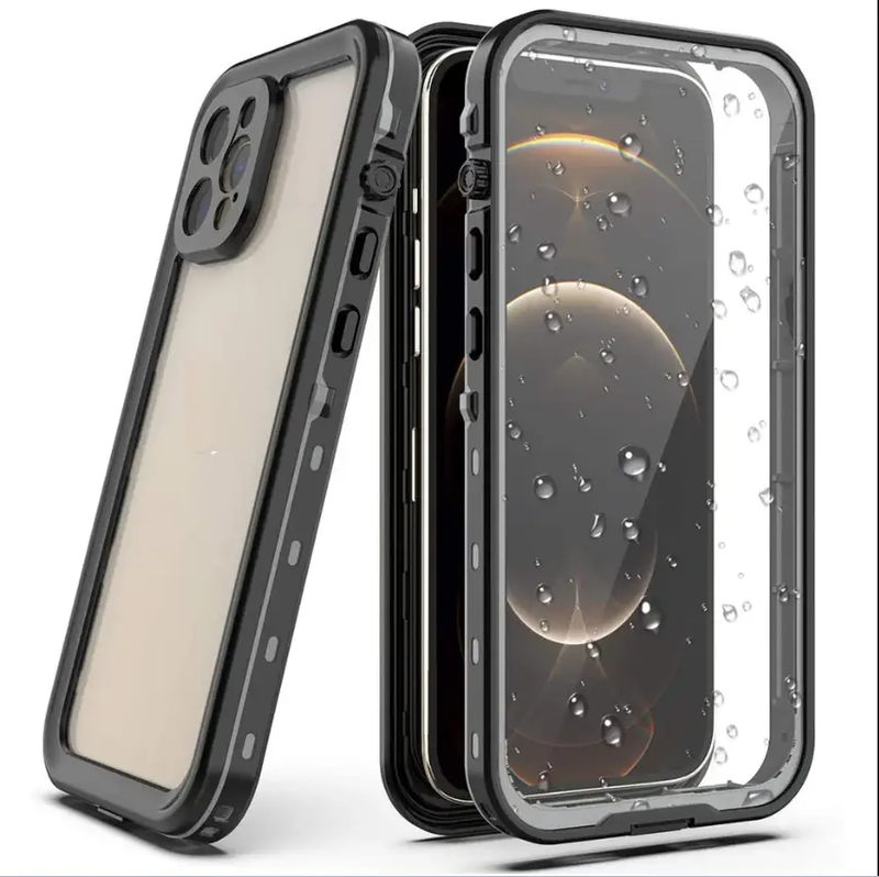 iPhone 13 Pro Max Waterproof Case Redpepper Full Protective Cover by techplus