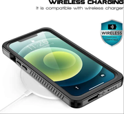 iPhone 12 Waterproof Case Redpepper Full Protective Shockproof Cover by techplus