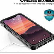 iPhone 12 Mini Waterproof Case Redpepper Full Protective Cover by techplus